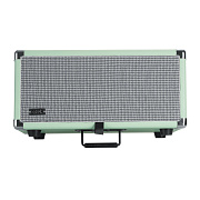 GATOR GR-RETRORACK-4SG - винтажный рэк для усилителя, обработки, 4U, бирюзовый