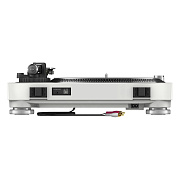 PIONEER PLX-500-W - виниловый проигрыватель с линейным входом и прямым приводом белого цвета