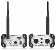 KLARK TEKNIK DW 20BR приёмник стерео 2.4 ГГц Bluetooth, регулировка уровня, выходы Jack и XLR, радиус 30 метров, крепление на стену