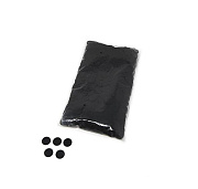 Конфетти металлизированное Круги 15мм черные Конфетти металлизированное Круги 15мм черные