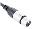 Cordial CFM 3 FV инструментальный кабель XLR female/джек стерео 6.3мм, 3.0м, черный