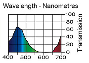 Светофильтр LEE Filters №079 Just Blue