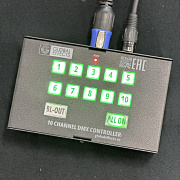 Пульт управления на 10 каналов EASY DMX CONTROLLER