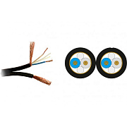 Mogami 3106-00 микрофонный кабель стерео (балансная пара) 2х4,8 мм. чёрный