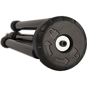 Ultimate Support PRO-T-SHORT-T стойка микрофонная низкая "журавль" на треноге, телескоп. стрела, высота 49-76 см, черная