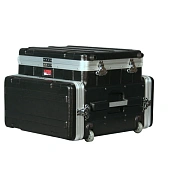 GATOR GRC-STUDIO4GO-W - рэковый кейс,пластик, верх - для ноутбука и 4U низ, колёса