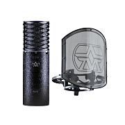 ASTON MICROPHONES SPIRIT BLACK BUNDLE - студийный конденсаторный микрофон, 20 Гц – 20 кГц