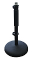 RODE DS1 настольная микрофонная стойка с круглым основанием диам. 147 мм., высота 28-40cм..