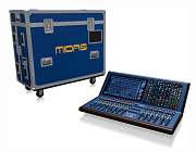 MIDAS HD96-24-CC-TP - цифровой микшерный пульт, 144 входа, 120 микс-шин, 96 кГц, 21' тачскрин, кофр