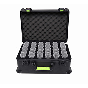 GATOR SH-MICCASE30 - пластиковый кейс для SHURE - 30 проводных микрофонов