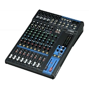 YAMAHA MG12 - микшерный пульт 6 микр./12 лин. вх.(4 моно+4 ст.), 2 груп.шины+1 ст.шина / 2 шины AUX