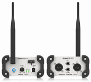 KLARK TEKNIK DW 20R приёмник стерео 2,4 ГГц, регулировка уровня, выходы Jack и XLR, радиус 30  метров, крепление на стену