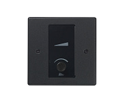 BSS ECV-BLK-M-EU Ethernet панельный контроллер с регулятором громкости, Черный