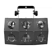 INVOLIGHT OB200 - LED многолучевой световой эффект, 6 линз, 18х 3Вт RGB, DMX-512, авто режимы