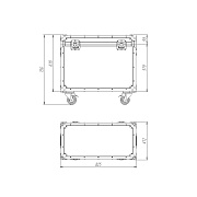 Транспортный кейс TCC9-80x40
