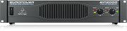 BEHRINGER EP2000 - усилитель мощности, 2х500 Вт/4 Ом,2х350 Вт/8 Ом, мост:1300 Вт/4 Ом, 1000 Вт/8 Ом