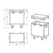 Транспортный кейс TCC9-60x40