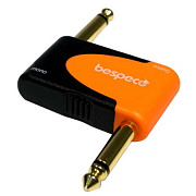 BESPECO SLAD160 Переходник 6.3mm mono jack M 90°/ 6.3mm mono jack M 90°