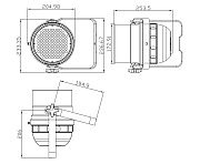 INVOLIGHT LEDPAR56/AL - светодиодный RGB прожектор (хром), звуковая активация , DMX-512