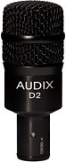 Audix D2 Инструментальный динамический микрофон, гиперкардиоида
