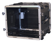 GATOR GRR-8L - рэковый кейс на 8U, стальные рельсы, глубина 19', на колесах, пластик.