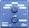 BSS BLU3 настенный контроллер. 5-позиционный селектор источник/пресет и регулятор громкости. Цвет синий