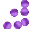 Конфетти бумажное Круги фиолетовые