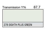 Светофильтр LEE Filters №278 Eight Plus Green