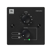 JBL CSR-2SV-BLK-EU CSR-2SV-BLK настенный контроллер, 2-позиционный селектор источника и управление громкостью. Цвет черный.