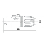 Разъем RS4FP-WP-Purple