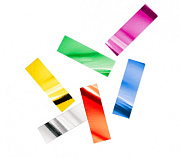 Конфетти металлизированное 17х55мм мульти Конфетти металлизированное 17х55мм мульти