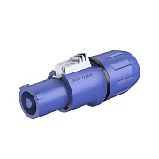 Разъем RAC3FCI Blue/black ring