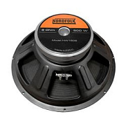 NordFolk NW1508 динамик широкополосный 15", катушка 3",  500 Вт, 8 Ом, 45 -2.5 кГц, феррит