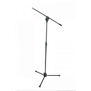 PROEL PRO100 BK - профессиональная микрофонная стойка, тренога, журавль, цвет: матовый чёрный