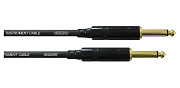 Cordial CCI 1.5 PP инструментальный кабель джек моно 6.3мм/джек моно 6.3мм, 1.5м, черный