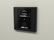 KLARK TEKNIK DM TCE-EU настенный контроллер с цветным тачскрин дисплеем 2,3", питание от PoE, программируемый, белая и чёрная панель