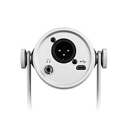 SHURE MOTIV MV7-S - гибридный широкомембранный USB/XLR микрофон для записи речи и вокала, серый