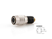 DPA DAD6033 DPA DAD6033 переходник c MicroDot на Audio-Technica ATW-T1000 D/ATW-T310/AEW-T1000/ATW-T701