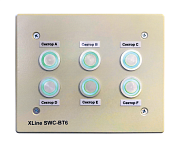 Пульт управления нерегулируемыми цепям XLINE SWC-BT6