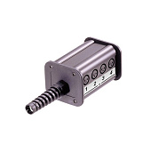 Neutrik NSB2A-12/4 распред. коробка 12 XLR female входов, 4 XLR male выхода, трапецевидная конструкция.