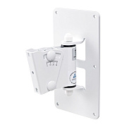 K&M 24481-000-57 настенный держатель для АС, угол наклона 0°-30°, поворот 90°, белый