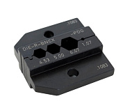 Neutrik DIE-R-BNCX-PDG cменные губки для HX-R-BNC, 1.07 мм, 6.47 мм, 5.00 мм