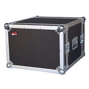 GATOR G-TOUR 8U - рэковый флайт-кейс, 8 U, ,дерево,черный, вес 16,98кг