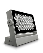 Светильник архитектурный всепогодный ODEON FLOOD MAXI RGBW 35°