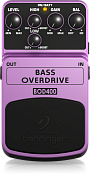 Behringer BOD400 педаль овердрайв с аутентичным ламповым звучанием для бас-гитар