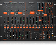 Behringer 2600 аналоговый полумодульный синтезатор, 3 VCO, фильтр нижних частот, разъемы MIDI I / O и USB-B