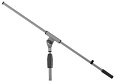 K&M 21060-300-87 микрофонная стойка "журавль", серая, Soft-Touch, 925-1630 мм