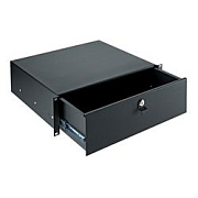 K&M 49123-073-55 выдвижной рэковый ящик с ключом, 3U