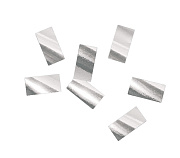 Конфетти металлизированное 10х20мм серебро Конфетти металлизированное 10х20мм серебро