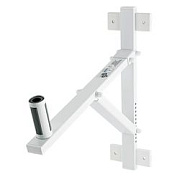 K&M 24110-000-57 настенный держатель для АС, с регулировкой угла наклона, белый